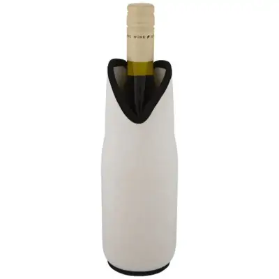 Uchwyt na wino z neoprenu pochodzącego z recyklingu Noun - kolor biały