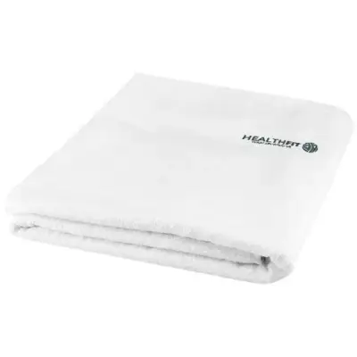 Riley bawełniany ręcznik kąpielowy o gramaturze 550 g/m² i wymiarach 100 x 180 cm - biały