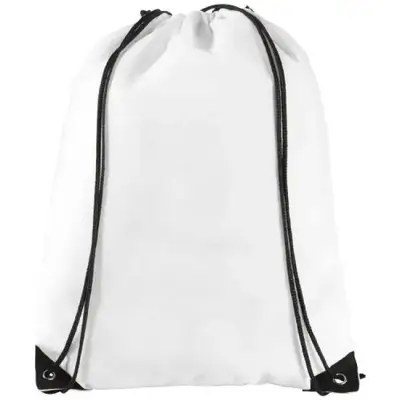 Plecak non woven Evergreen premium - kolor biały