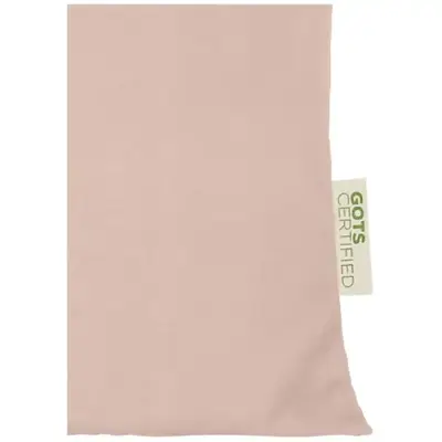 Orissa torba na zakupy z bawełny organicznej z certyfikatem GOTS o gramaturze 100 g/m² - różowy