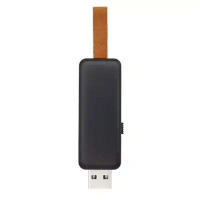 Gleam 4 GB pamięć USB z efektami świetlnymi - czarny
