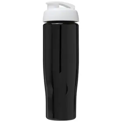 Bidon H2O Tempo® o pojemności 700 ml z wieczkiem zaciskowym - kolor czarny