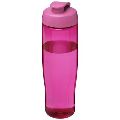 Bidon H2O Tempo® o pojemności 700 ml z wieczkiem zaciskowym - kolor różowy