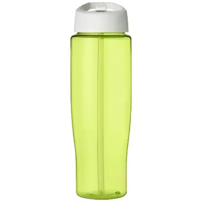 Bidon H2O Tempo® o pojemności 700 ml z wieczkiem z słomką - kolor zielony