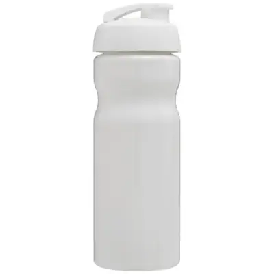 Bidon H2O Base® o pojemności 650 ml z wieczkiem zaciskowym - kolor biały