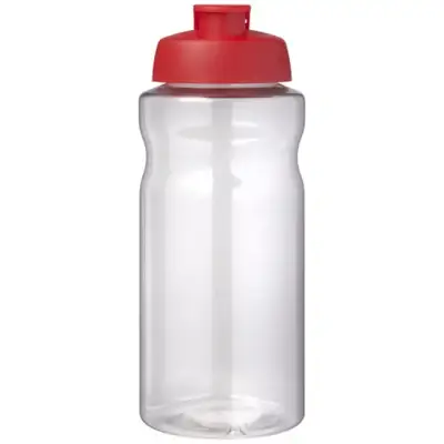 H2O Active® Big Base bidon z wieczkiem zaciskowym o pojemności 1 litra kolor czerwony