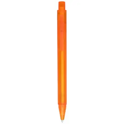 Długopis szroniony Calypso - kolor pomarańczowy