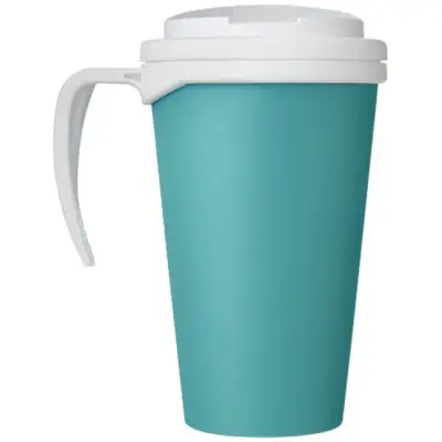 Americano® Grande 350 ml mug with spill-proof lid - kolor niebieski