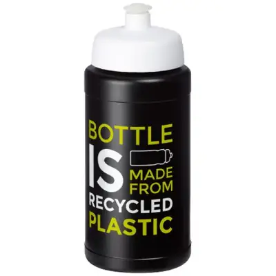 Baseline 500 ml butelka sportowa z recyklingu - kolor biały