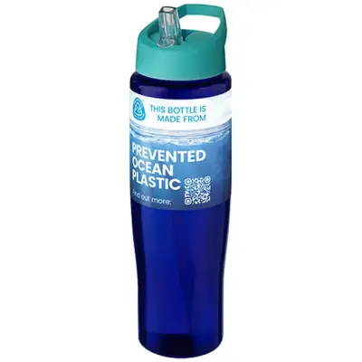H2O Active® Eco Tempo 700 ml bidon z wyciąganym dzióbkiem - niebieski