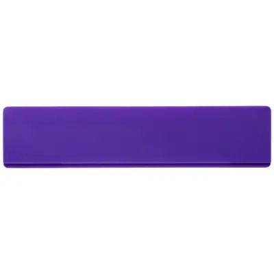 Linijka Renzo o długości 15 cm wykonana z tworzywa sztucznego - kolor fioletowy
