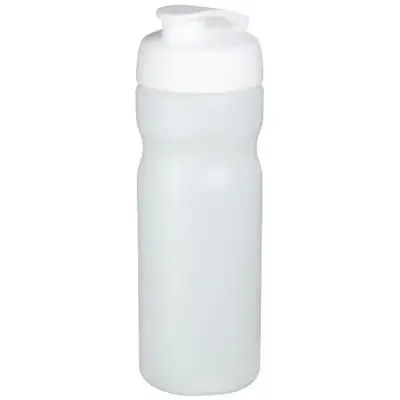 Bidon Baseline® Plus o pojemności 650 ml z otwieranym wieczkiem kolor przezroczysty i biały