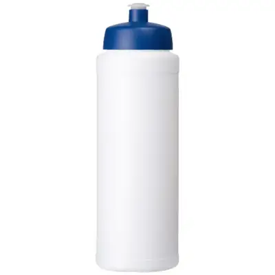 Bidon Baseline® Plus o pojemności 750 ml z wieczkiem sportowym kolor biały i niebieski