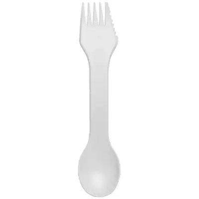 Łyżka, widelec i nóż Epsy 3 w 1 - kolor biały