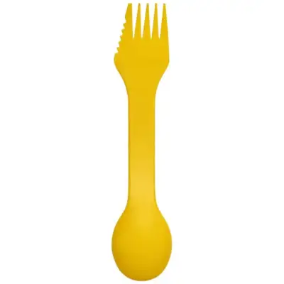 Łyżka, widelec i nóż Epsy 3 w 1 - kolor żółty