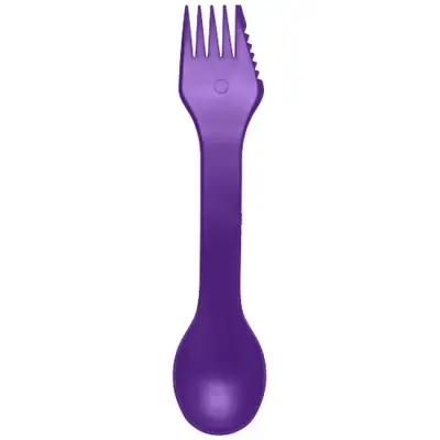 Łyżka, widelec i nóż Epsy 3 w 1 kolor fioletowy