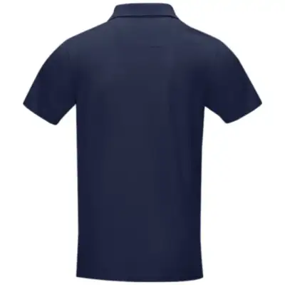 Męska organiczna koszulka polo Graphite z certyfikatem GOTS kolor niebieski / S