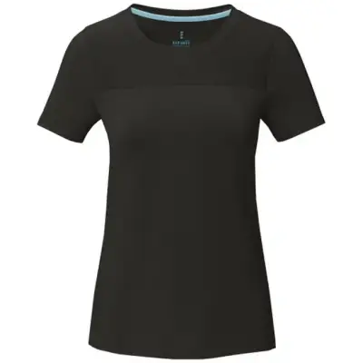 Borax luźna koszulka damska z certyfikatem recyklingu GRS kolor czarny / XS