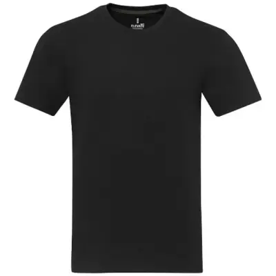 Avalite koszulka unisex z recyklingu z krótkim rękawem kolor czarny / S