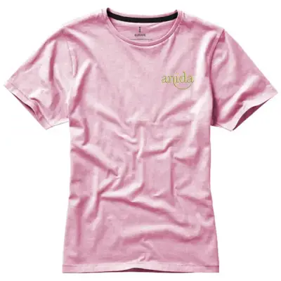 T-shirt damski Nanaimo - rozmiar  L - kolor różowy