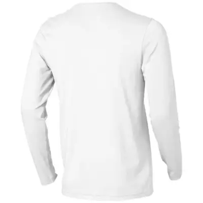 Koszulka z długim rękawem Ponoka - rozmiar  XL - kolor biały