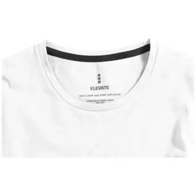 Damska koszulka z długim rękawem Ponoka - rozmiar  M - kolor biały