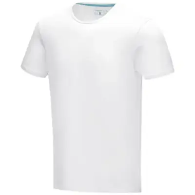 Męski organiczny t-shirt Balfour kolor biały / S