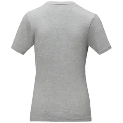 Damski organiczny t-shirt Balfour kolor szary / XXL