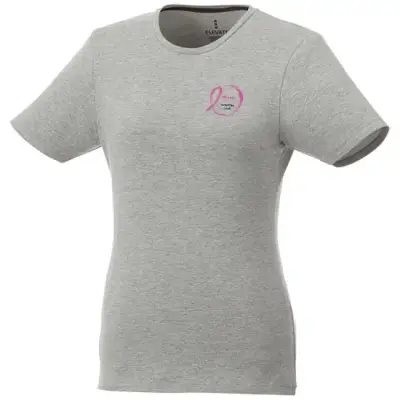 Damski organiczny t-shirt Balfour kolor szary / L