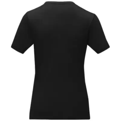 Damski organiczny t-shirt Balfour kolor czarny / S