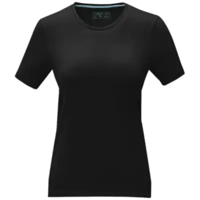 Damski organiczny t-shirt Balfour kolor czarny / XL