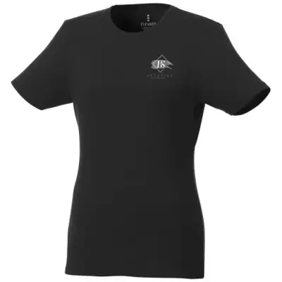 Damski organiczny t-shirt Balfour kolor czarny / S