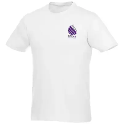 Męski T-shirt z krótkim rękawem Heros kolor biały / XL
