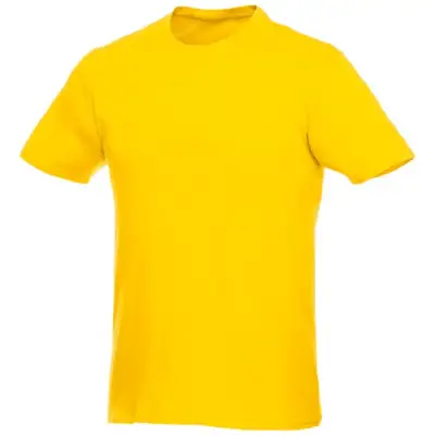 Męski T-shirt z krótkim rękawem Heros kolor żółty / M