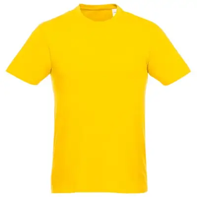 Męski T-shirt z krótkim rękawem Heros kolor żółty / 3XL