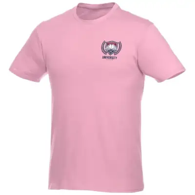 Męski T-shirt z krótkim rękawem Heros kolor różowy / XXS