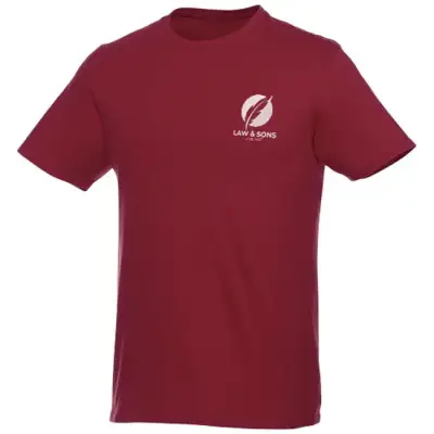 Męski T-shirt z krótkim rękawem Heros kolor czerwony / XS