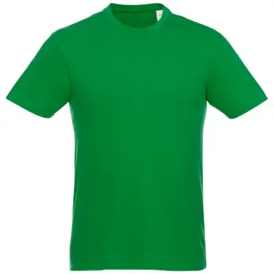 Męski T-shirt z krótkim rękawem Heros kolor zielony / XL