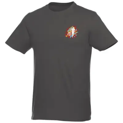 Męski T-shirt z krótkim rękawem Heros kolor szary / M