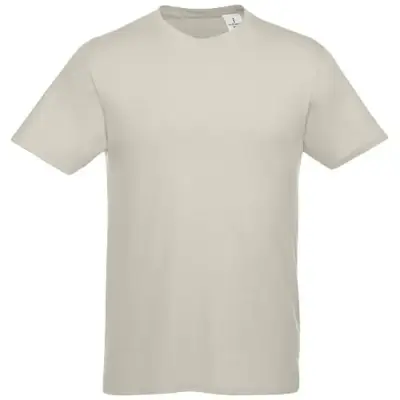 Męski T-shirt z krótkim rękawem Heros kolor szary / XXL
