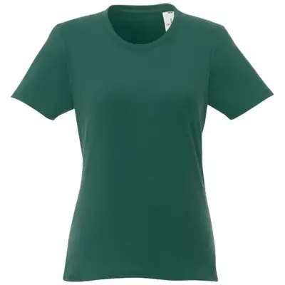 T-shirt damski z krótkim rękawem Heros kolor zielony / XL