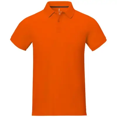 Koszulka polo Calgary - rozmiar  M - kolor pomarańczowy