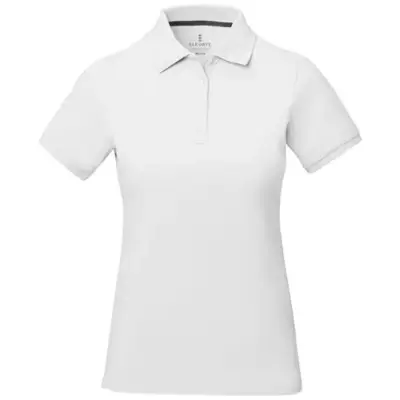 Damska koszulka polo Calgary - rozmiar  M - biała