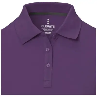Damska koszulka polo Calgary - rozmiar  XL - kolor fioletowy