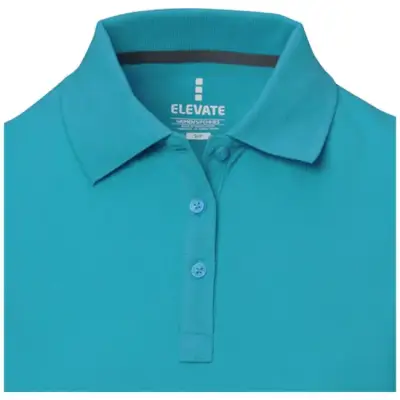 Damska koszulka polo Calgary - XL - kolor niebieski