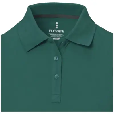 Damska koszulka polo Calgary - rozmiar  L - zielona