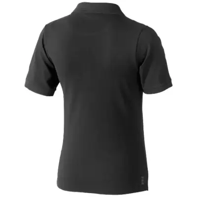 Damska koszulka polo Calgary - rozmiar  XL - kolor szary