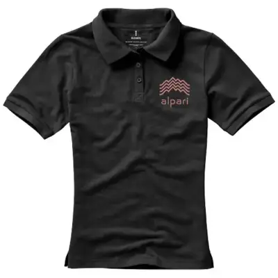 Damska koszulka polo Calgary - rozmiar  M - kolor szary