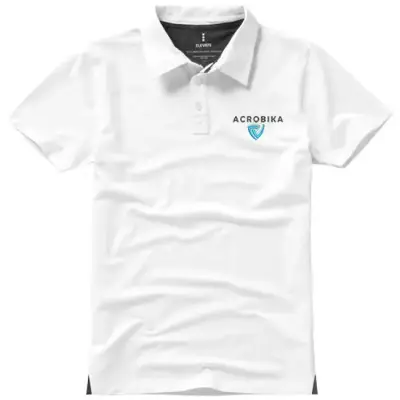 Koszulka Polo Markham - rozmiar  L - kolor biały