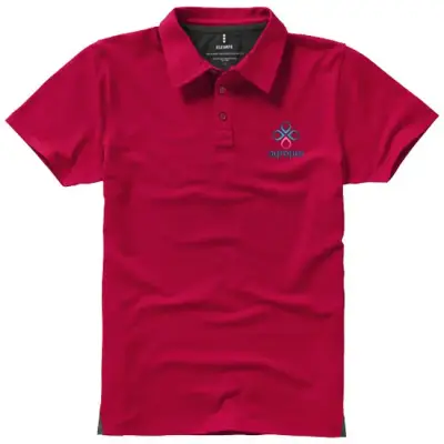 Koszulka Polo Markham - rozmiar  S - kolor czerwony